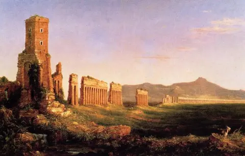 Aquaduct naar Rome