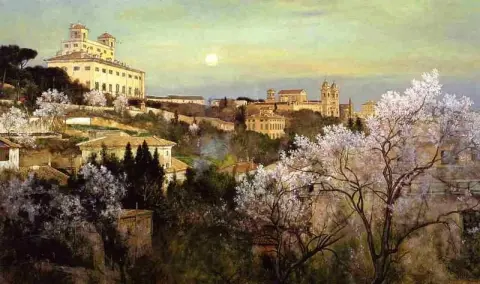 Il Pincio 享有美第奇别墅景观 1888