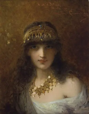 Una joven oriental 1886