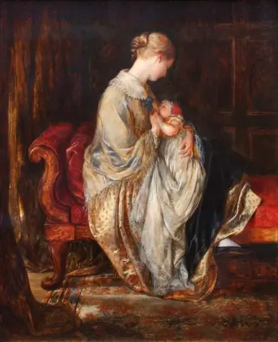 Den unga modern 1845