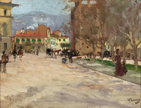 Florence Porta A Prato 1887