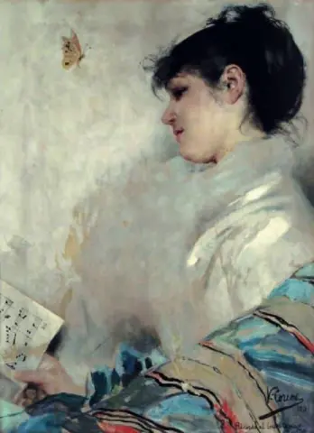 Girl With Butterfly