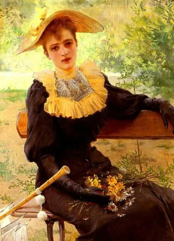 In The Garden 1892