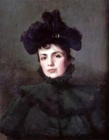 Portrait Of The Artist's Wife Emma
