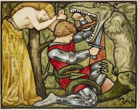 Después de Dante Gabriel Rossetti