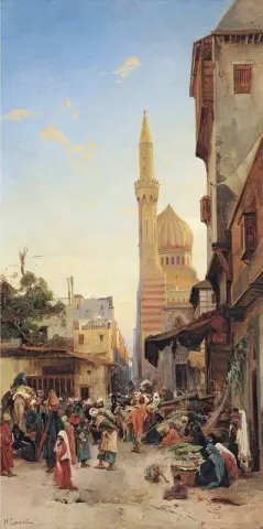 أحد الأسواق بالقاهرة