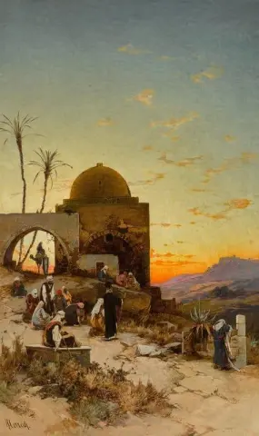 صلاة المساء خارج القدس