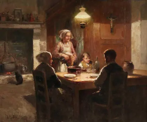 Ett bretonskt kök ca 1930