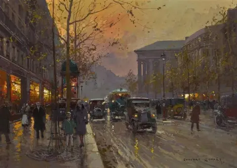 Boulevard De La Madeleine Paris