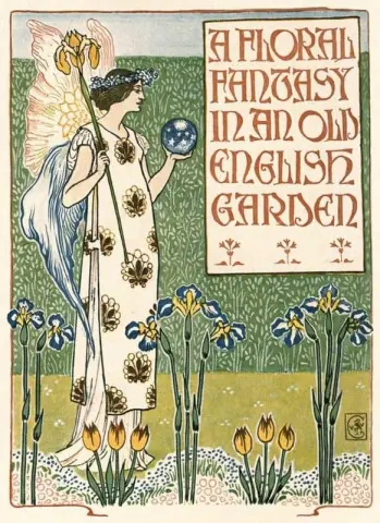 Una Fantasia Floreale In Un Vecchio Giardino Inglese