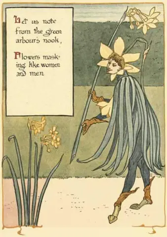 Una fantasia floreale in un vecchio giardino inglese 2