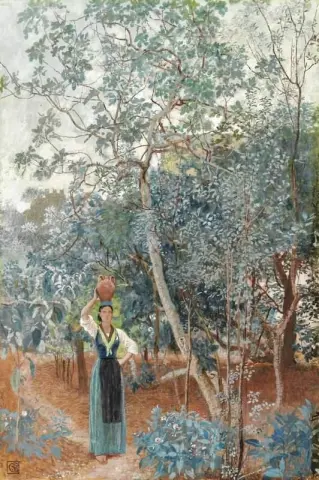 Una Capri da giardino all'italiana