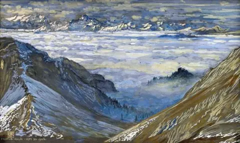 Dal Pilatus-kulm 1902