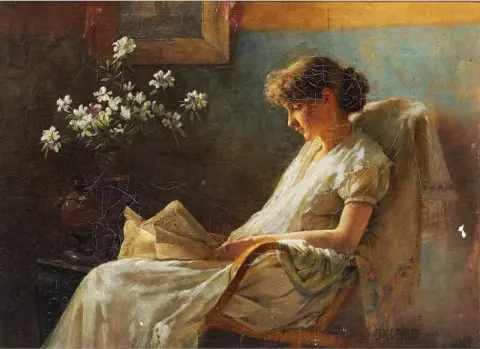 Ett bekvämt hörn 1887