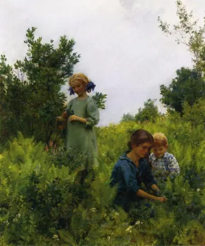 Blåbär och ormbunkar 1911