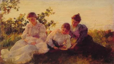 3人の女性 1894年