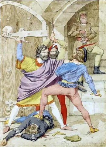 The Death Of Richard II 1852