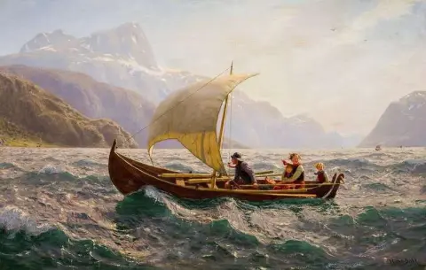 Boats Coming Home Western Norway
