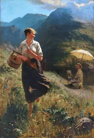 The Model And The Artist