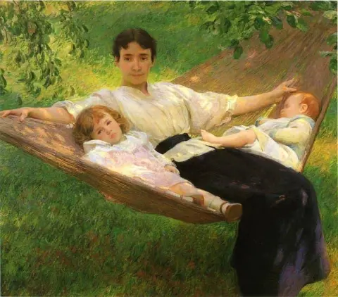 Hengekøyen ca. 1895