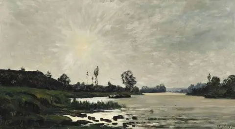 Ved Sunlit River 1874