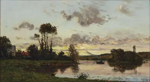 På bredden av elven