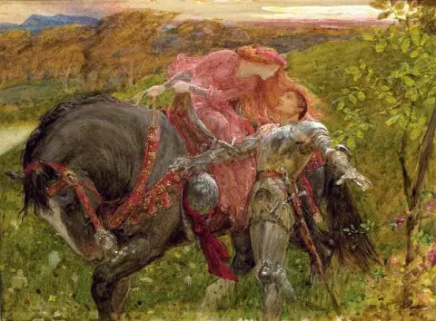 《La Belle Dame Sans Merci》习作，1902 年