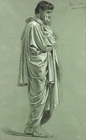 披着褶子的人物研究 1873