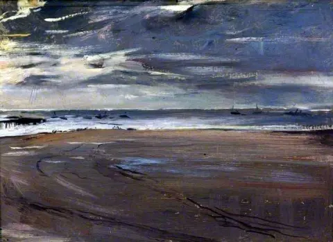 Las arenas de Southport Merseyside 1884