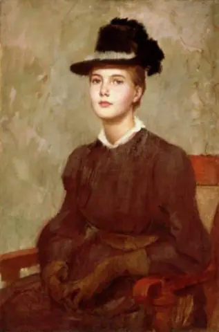 Marie Danforth Page ca. 1889