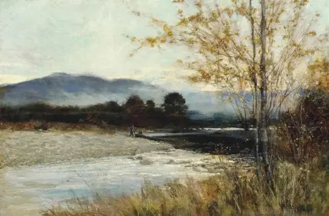 Ανατολή ηλίου στη λίμνη Λοχ Λόμοντ, Σκωτία 1882