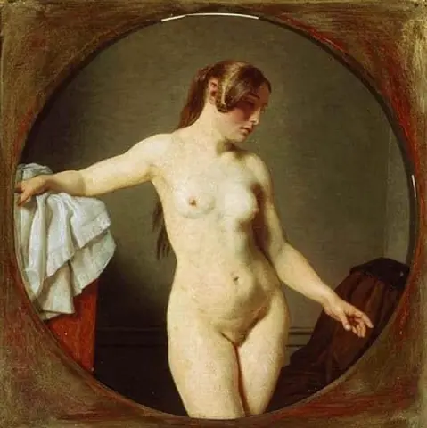 Modelo femenino florentino 1840