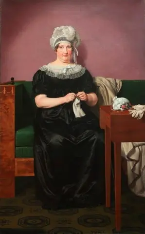 Retrato de la señora Frederikke Christiane Schmidt