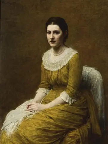 La signorina Sarah Budgett 1884