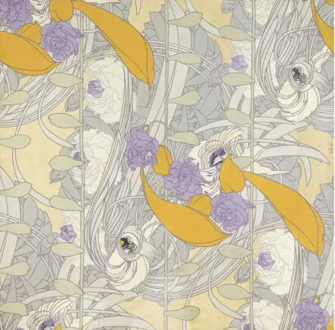 Dessin De Fleurs Ca. 1900