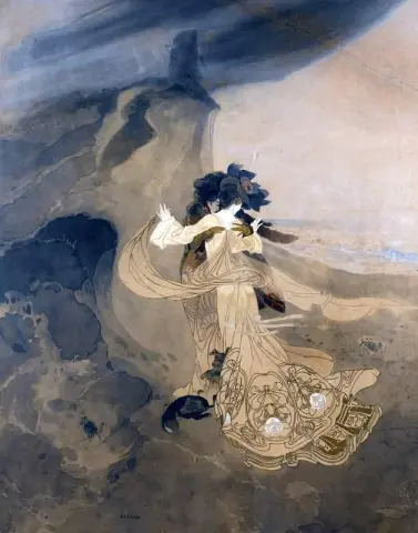 Elegantes Sur La Plage Ca. 1900-02