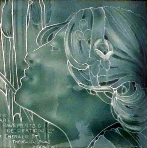 Reklameflis i jugendstil