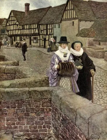 Jeg så henne gå forbi, og likevel elsker jeg henne til jeg dør ca. 1910