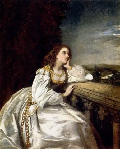 Juliet O Dat ik een handschoen voor die hand was, 1862