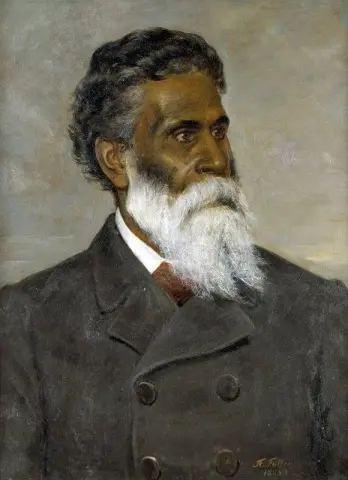 Barak sista hövding för Yarra Yarra-stammen av aboriginerna 1885