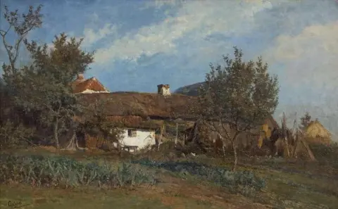 Maatila auringossa 1870