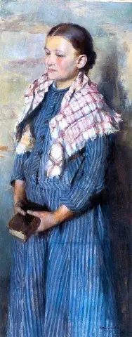 Kirkepike 1889