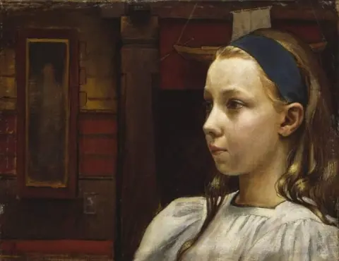 Chef för en flicka lilla Anna 1897