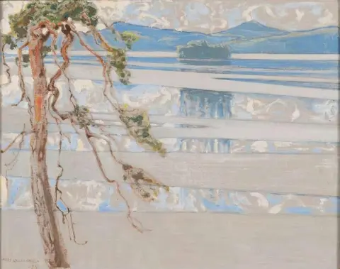 Sjölandskap 1922