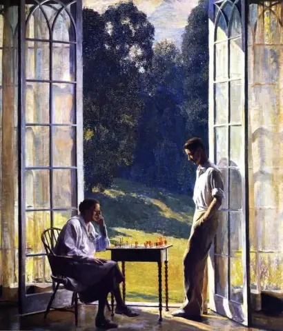 Mutter und Sohn 1933