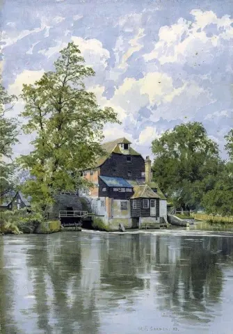 Houghton Mill Huntingdon Cambridgeshire 1903