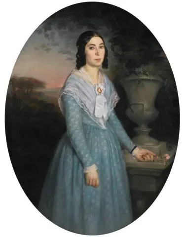 Portret van Marie-celina Brieu 1846
