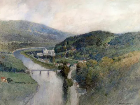 Η Μονή Τίντερν περίπου 1908