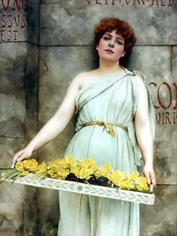 A Flower Seller 1896