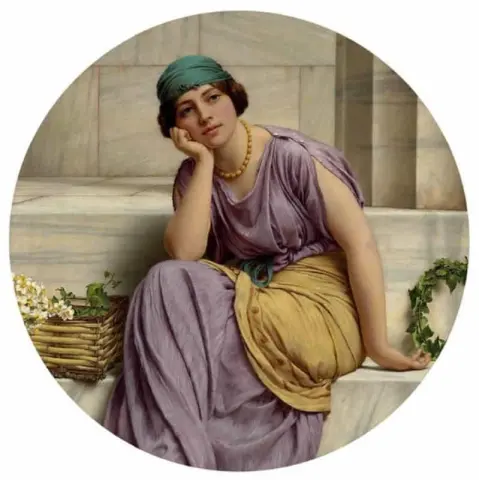 A Garland Seller 1914